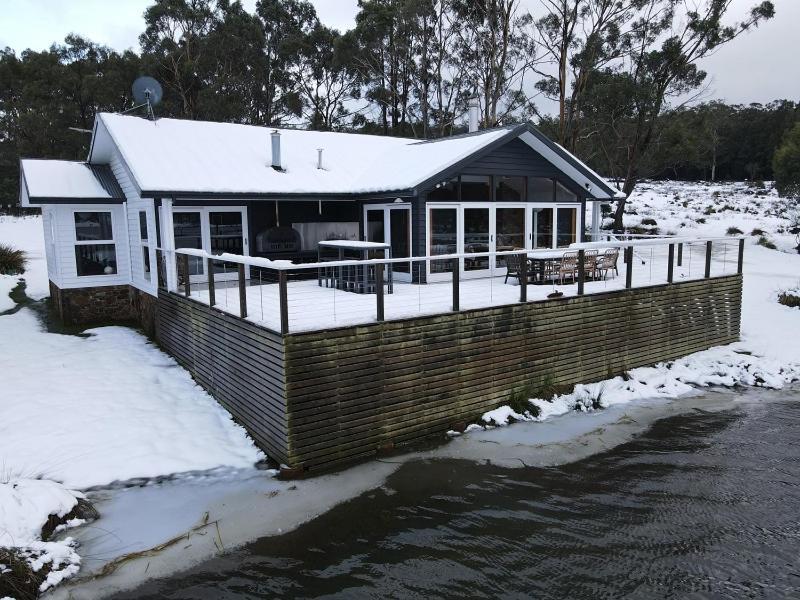 Currawong Lakes Tasmania Lake Leake ภายนอก รูปภาพ