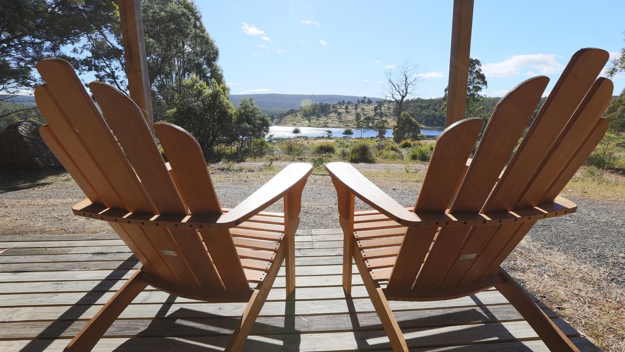 Currawong Lakes Tasmania Lake Leake ภายนอก รูปภาพ